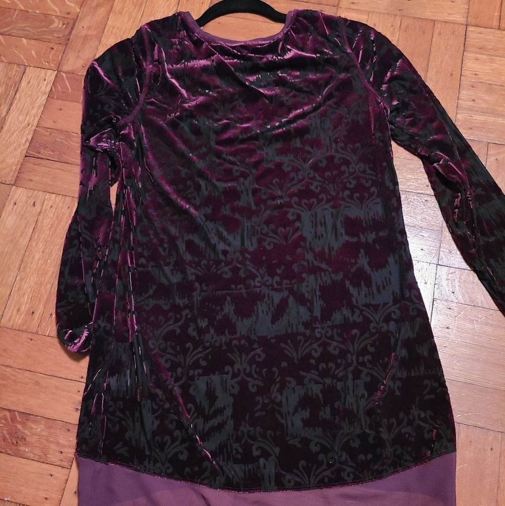 Velvet long sleeve top - Picture 4 of 6